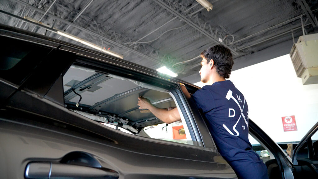 Car dent repair in Dallas